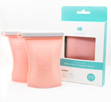 Load image into Gallery viewer, Junobie Bundled 9-Pack Starter Kit: Infant/Toddler Milk and Snack Storage Bags