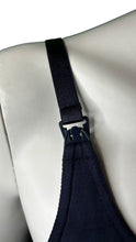 Load image into Gallery viewer, RULES Dark Navy Leakproof Bamboo Vest - Strap with Nursing clips