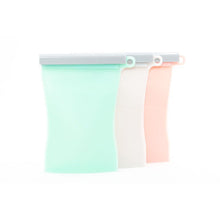 Load image into Gallery viewer, Junobie Infant/Toddler Milk &amp; Snack Storage Bags - The Bundled 2-Pack Mint
